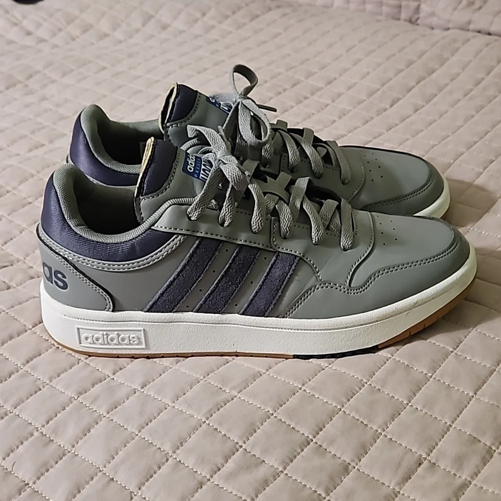 Adidas Hoops 3.0 Low Classic Vintage Sneaker - Men's Size 8.5
